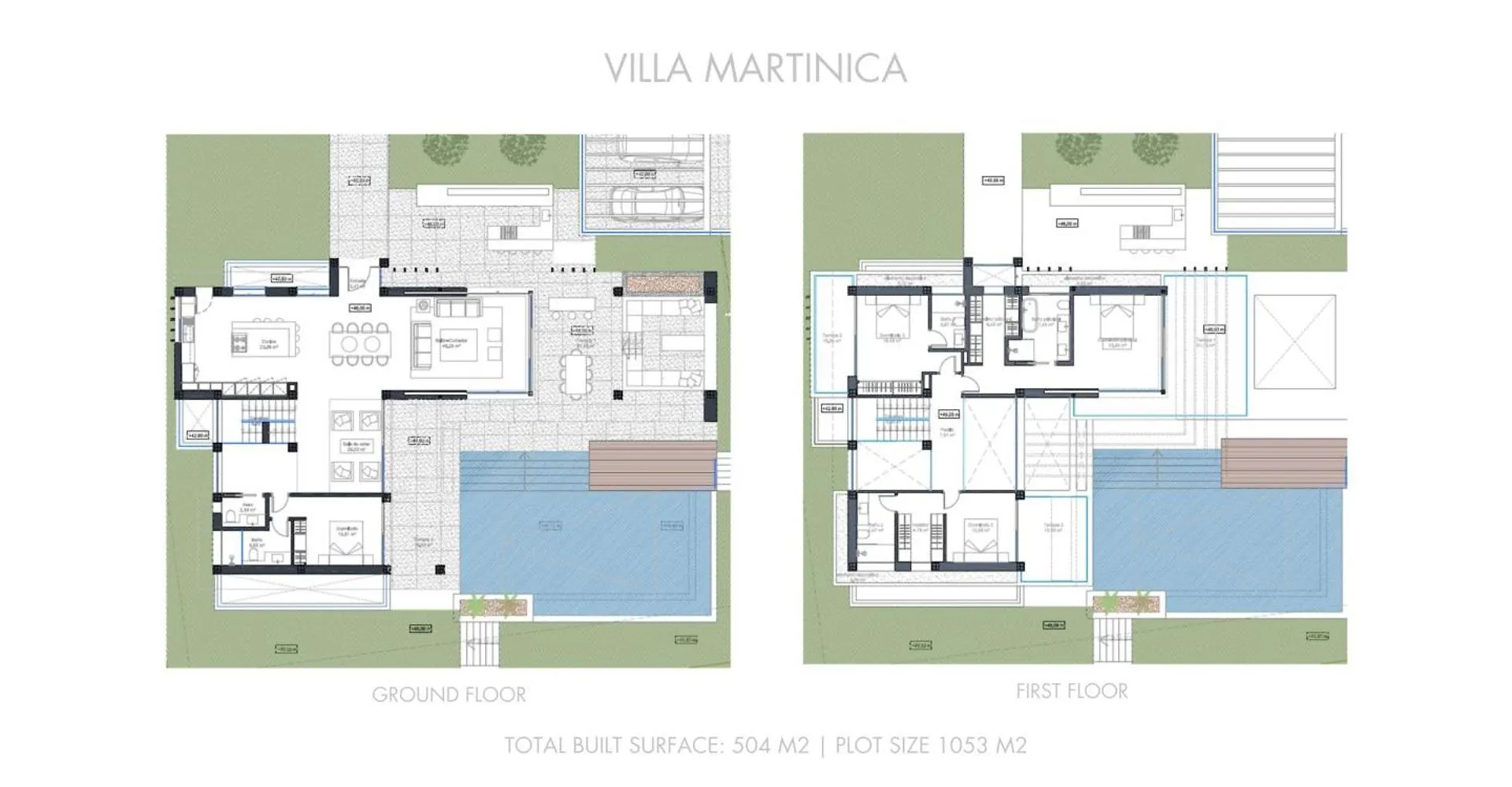 Vacation Marbella I Villa Martinica, Turquoise Heated Pool, Rooftop Hot Tub With Sea View, Cine Room, 5 Min To The Beach Estepona